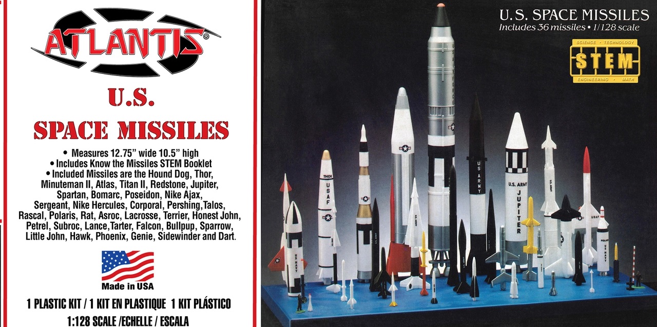 US Space Missile Set 2